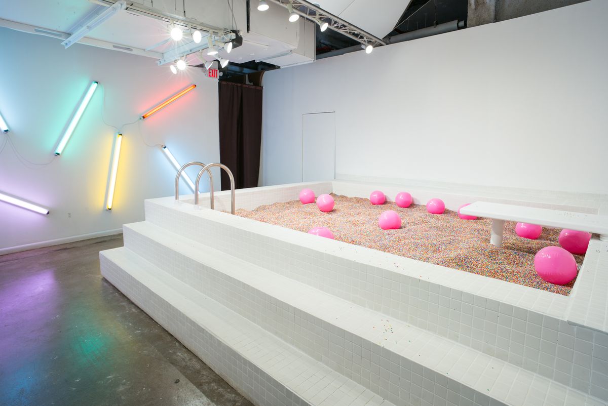 The highly anticipated pool of "sprinkles"