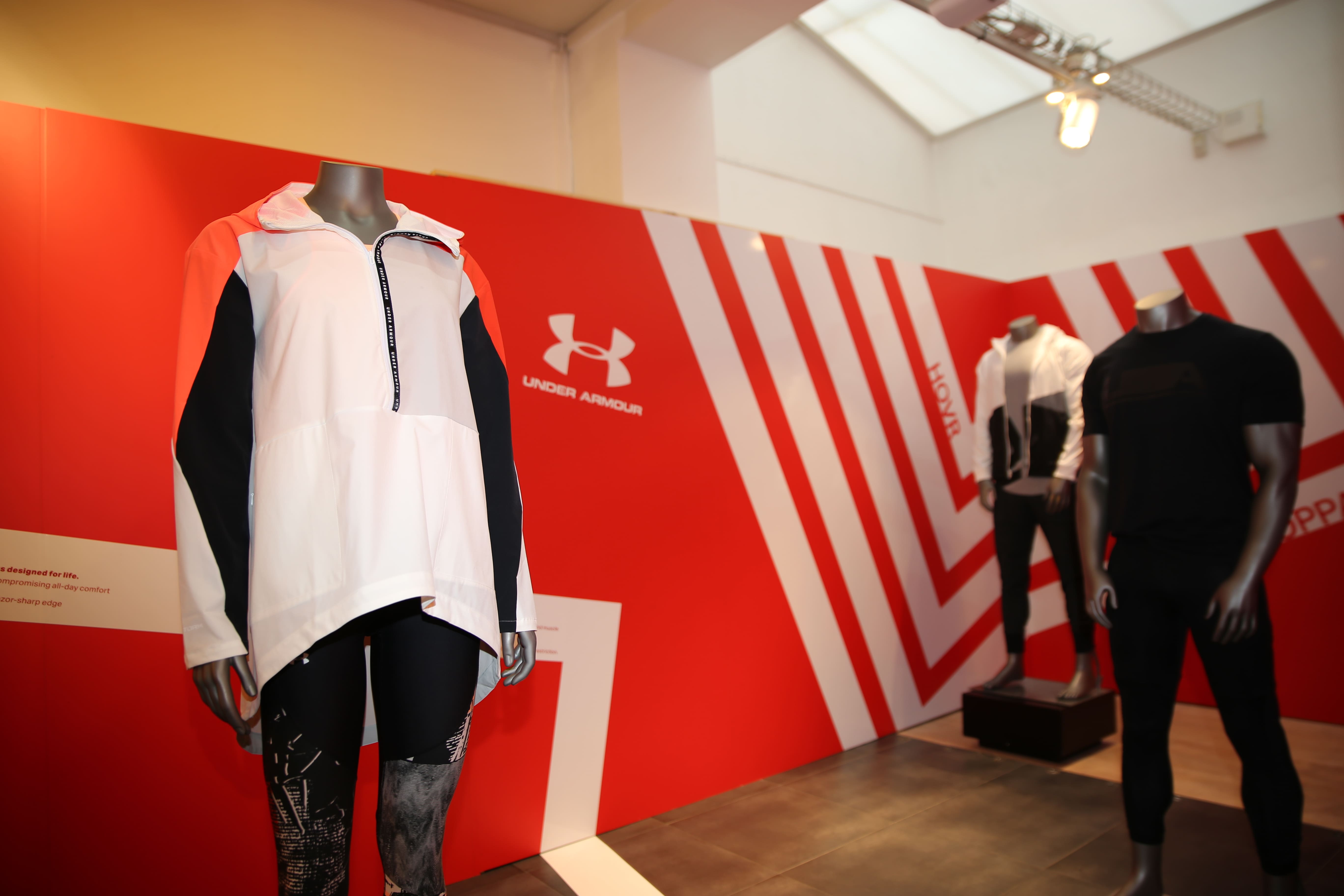 Under armour pop store up store