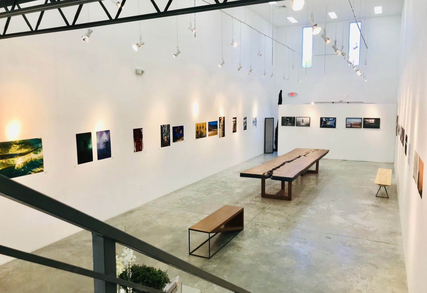 Rent event space in an art gallery Storefront